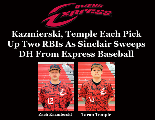 Tartan Pride Sweeps Express Baseball, Takes 3 of 4 In Weekend Series