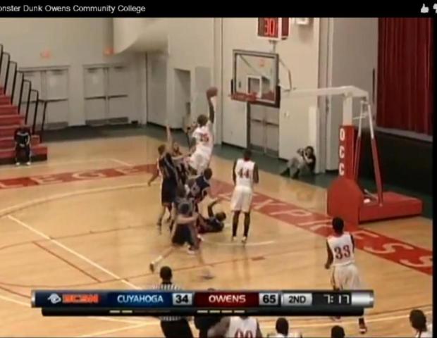 Kelly's Dunk Featured On ESPN Sportscenter's Top 10 Plays of the Day