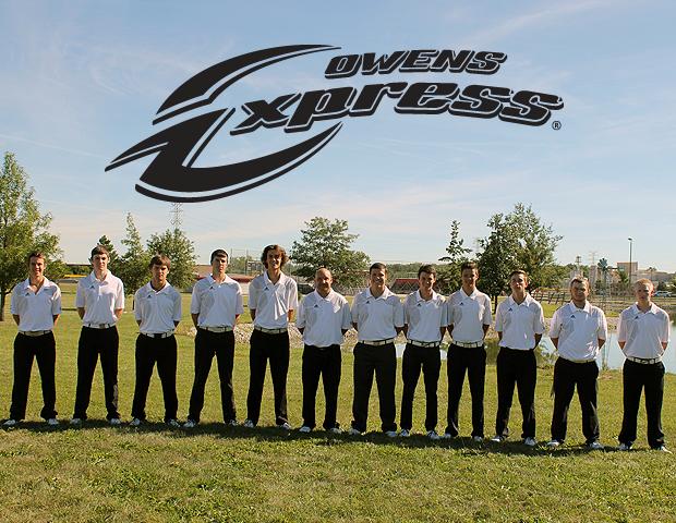 The 2013-14 Express men's golf team achieved their first No. 1 ranking in program history today. Photo by Nicholas Huenefeld/Owens Sports Information
