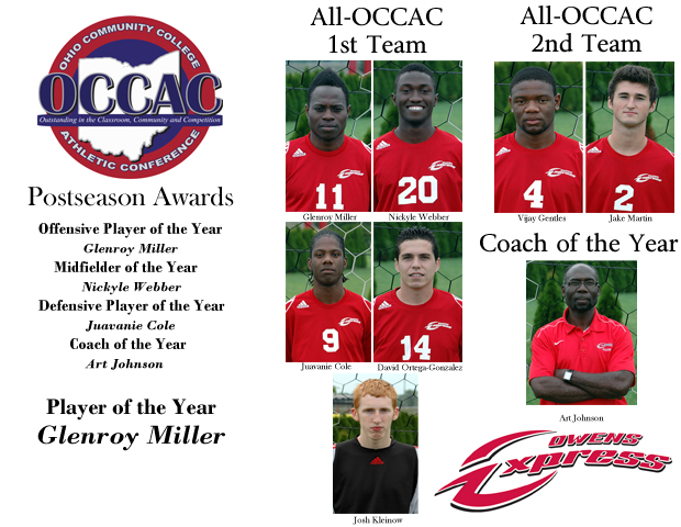 Miller Named Player of the Year As Express Men Dominate OCCAC Postseason Honors