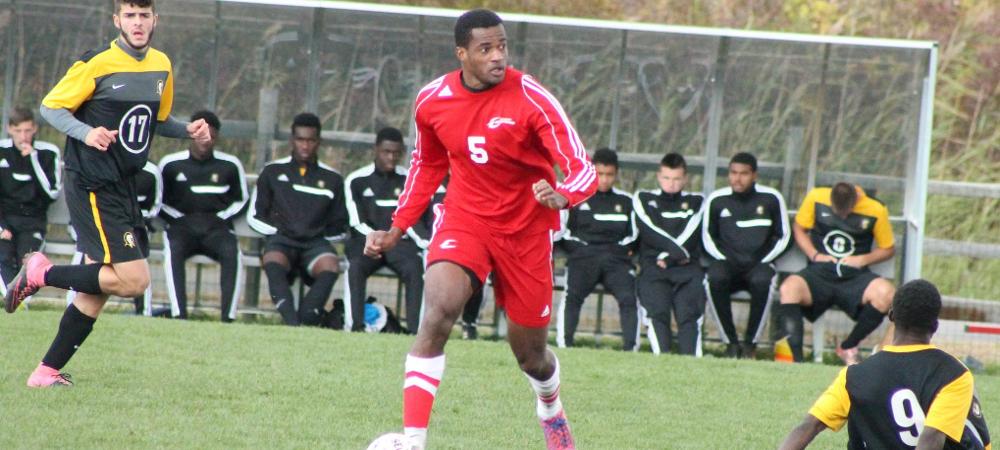 Jahmall Whittaker is pictured here in action during the 2015 season. Photo by Nicholas Huenefeld/Owens Sports Information