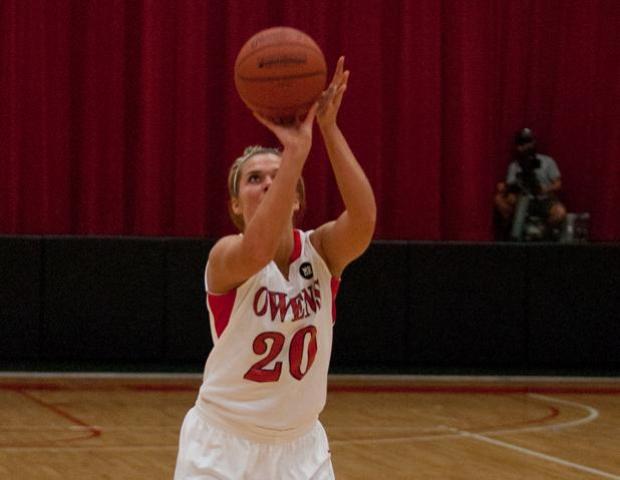 Emma-Jean Ricketts had 18 points, 10 rebounds, three steals and one block against Sinclair. Photo by Seth Foley