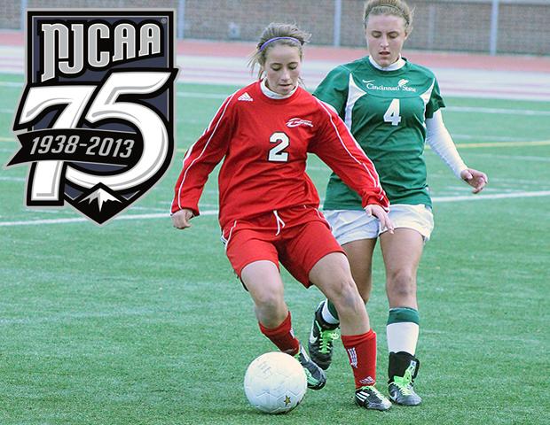 Abby Groll and the No. 19 Express women's soccer team will battle Delta College at 2 p.m. on Saturday in the Region XII tournament semifinals. Photo by Nicholas Huenefeld/Owens Sports Information