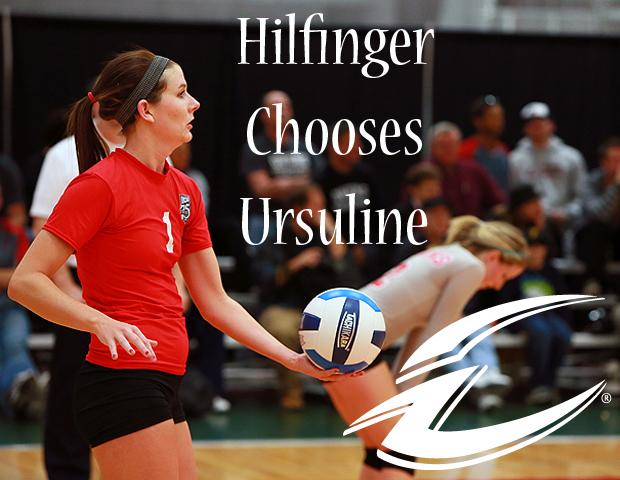 Sophomore setter Molly Hilfinger, pictured here in the NJCAA D-II National Tournament, will continue her athletic and academic career at Ursuline College, an NCAA D-II school. Photo by Frawgbyte Photography