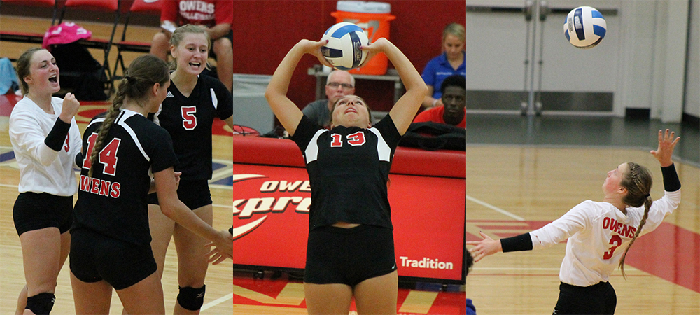 Stiff Tests Await No. 5 Owens Volleyball In Parkland Invitational This Weekend