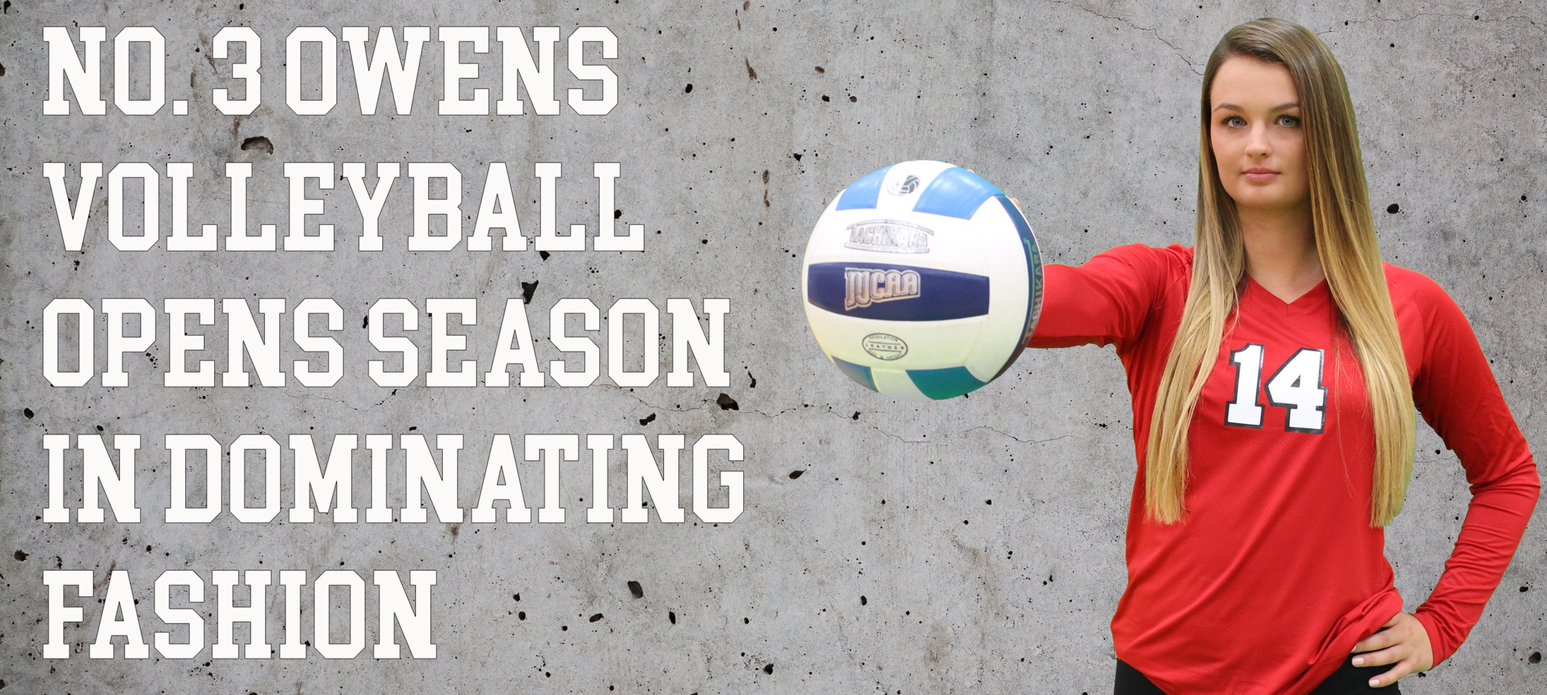 Strong Offensive Performance Leads No. 3 Owens Volleyball Past No. 7 Kirkwood, No. 11 DMACC