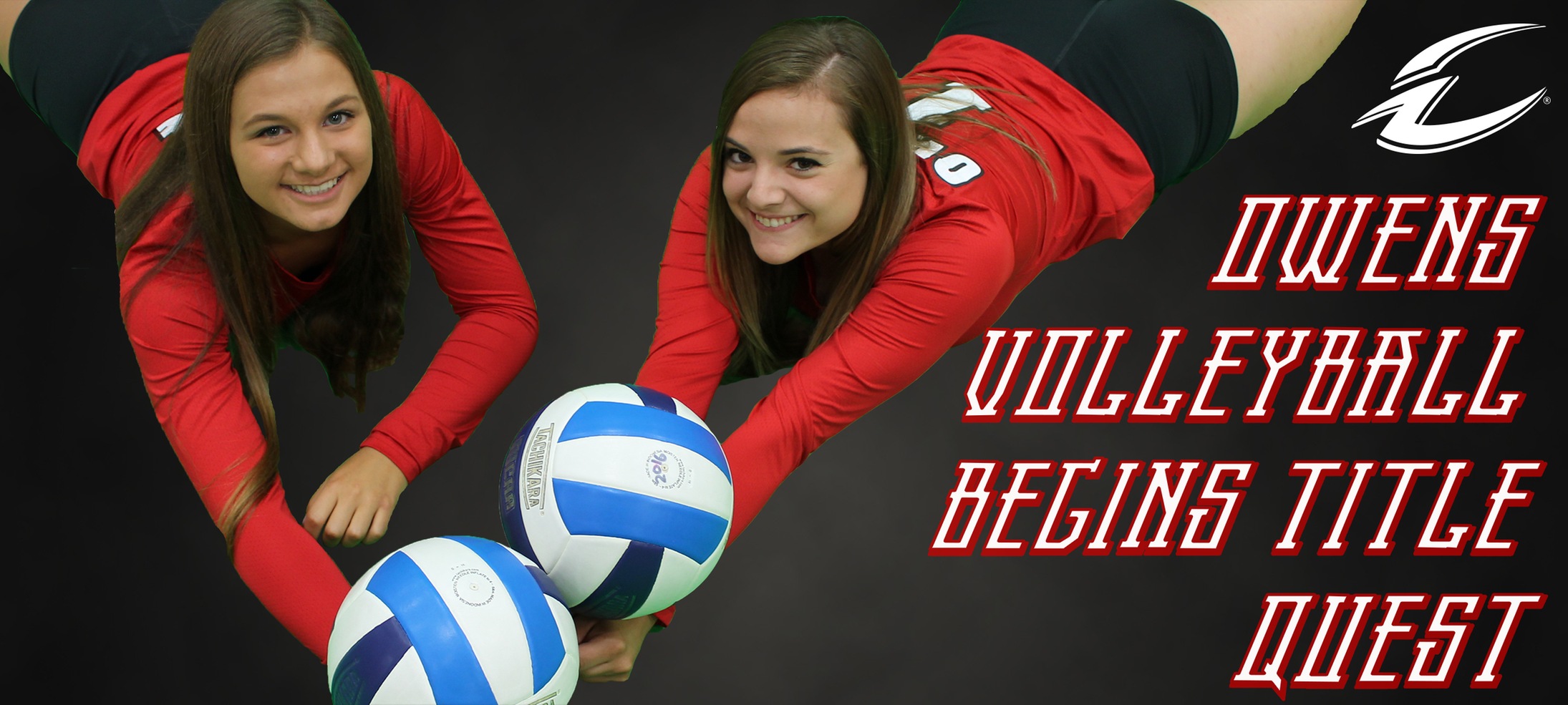 Cassidy Wlodarz and Niki Polce look to anchor the Owens defense in 2017. Photo by Nicholas Huenefeld/Owens Sports Information